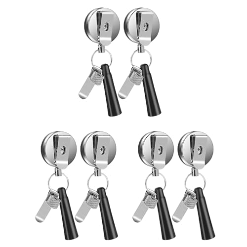 Mocturnity 6er-Pack Robuster, Einziehbarer Stifthalter mit Zugfunktion, Universeller Einziehbarer Stift mit Schlüsselband für Tischler, Krankenschwestern, Kellnerinnen Mocturnity 6er-Pack Robuster, Einziehbarer Stifthalter mit Zugfunktion, Universeller Einziehbarer Stift mit Schlüsselband für Tischler, Krankenschwestern, Kellnerinnen von Mocturnity