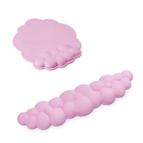 Mocturnity Cloud-Handgelenkauflagen-Set, Ergonomische Tastatur-Handgelenkauflage, Maus-Handgelenkauflage, Computer-Gaming-Handgelenkauflage, Rutschfeste Basis, Einfache Installation, Einfach zu Bedien Mocturnity Cloud-Handgelenkauflagen-Set, Ergonomische Tastatur-Handgelenkauflage, Maus-Handgelenkauflage, Computer-Gaming-Handgelenkauflage, Rutschfeste Basis, Einfache Installation, Einfach zu Bedien von Mocturnity