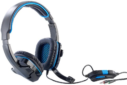 Mod-It Kopfhörer für PC: Gaming-Headset mit Lautstärkeregler und Mikrofon-Stummschalter (Headset mit Micro, Stereo Kopfhörer, Kinder Geschenkideen) von Mod-It