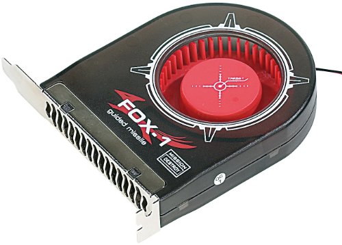 Mod-it PC Lüfter: Interner Gehäuselüfter FOX-1 120mm für die Slot-Blende (Computer Lüfter, PC Gehäuselüfter, Ventilatoren) von Mod-It