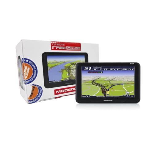 Modecom Freeway SX2 Navigator Fixed 12.7 cm (5) LCD Touchscreen Black von Modecom