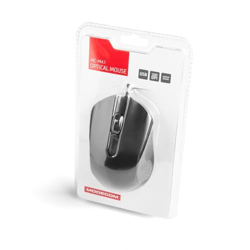 Modecom Optical Mouse Black M4.1 OEM (Without Logo) von Modecom