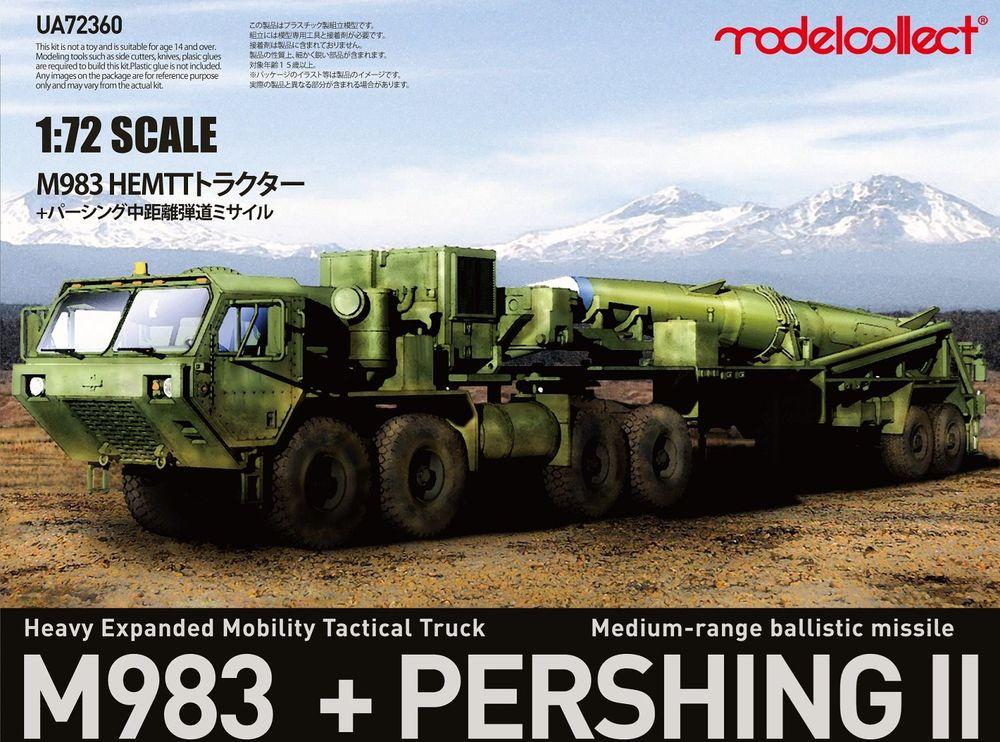 USA M983 Hemtt Tractor With Pershing II Missile Erector Launcher new Ver. von Modelcollect