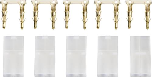 Modelcraft 208289 Akku Stecker Tamiya vergoldet 1 Set von Modelcraft