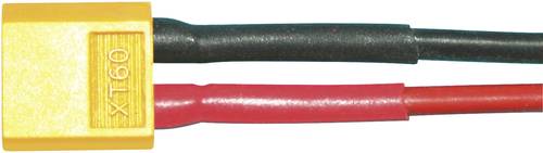 Modelcraft Akku Gegenkabel [1x XT60-Stecker - 1x offene Kabelenden] 10.00cm 4.0mm² 58378-10 von Modelcraft