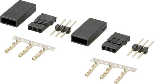 Modelcraft Servo-Stecker lose JR 1 Paar von Modelcraft