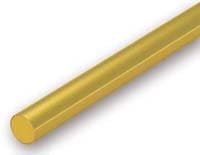 Messing - Stab in 0,8 mm- 1,0 mm-1,5 mm - 2,0 mm- 2,5 mm-3,0 mm oder 4,0 mm (2,5 mm) von Modellbau Berthold