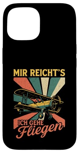 Mir Reicht's Ich Gehe Fliegen - Modellflugzeug Hülle für iPhone 15 Mir Reicht's Ich Gehe Fliegen - Modellflugzeug Hülle für iPhone 15 von Modellbau Modellflieger Pilot Gleitflieger Piloten