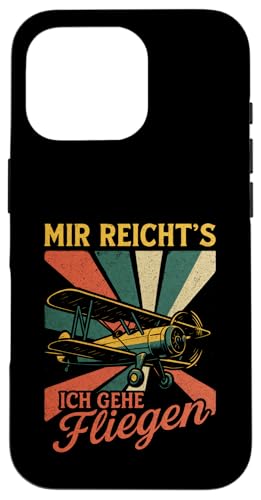 Mir Reicht's Ich Gehe Fliegen - Modellflugzeug Hülle für iPhone 16 Pro Mir Reicht's Ich Gehe Fliegen - Modellflugzeug Hülle für iPhone 16 Pro von Modellbau Modellflieger Pilot Gleitflieger Piloten