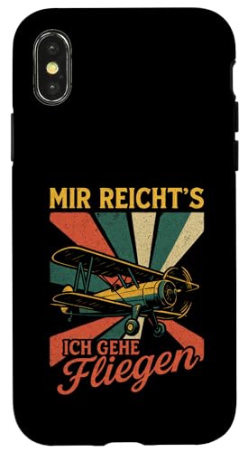Mir Reicht's Ich Gehe Fliegen - Modellflugzeug Hülle für iPhone X/XS Mir Reicht's Ich Gehe Fliegen - Modellflugzeug Hülle für iPhone X/XS von Modellbau Modellflieger Pilot Gleitflieger Piloten