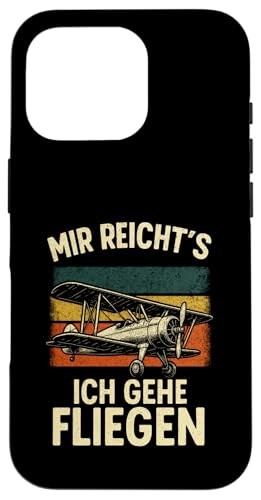 Mir Reicht's Ich Gehe Fliegen - Modellflugzeug Hülle für iPhone 16 Pro von Modellbau Modellflieger Piloten Gleitflieger Pilot