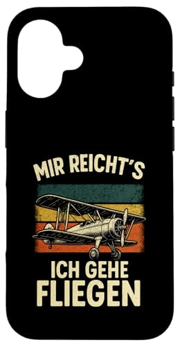 Mir Reicht's Ich Gehe Fliegen - Modellflugzeug Hülle für iPhone 16 Mir Reicht's Ich Gehe Fliegen - Modellflugzeug Hülle für iPhone 16 von Modellbau Modellflieger Piloten Gleitflieger Pilot