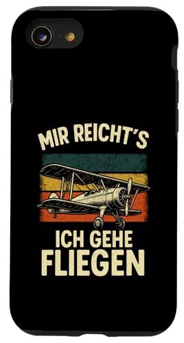 Mir Reicht's Ich Gehe Fliegen - Modellflugzeug Hülle für iPhone SE (2020) / 7 / 8 von Modellbau Modellflieger Piloten Gleitflieger Pilot
