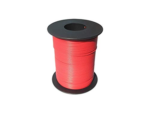 100 Meter LIY Kabel Litze 0,14mm² flexibel Kupferlitze Schaltlitze rot von Modellbau Schönwitz