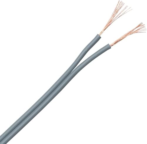 51522 Doppellitze Zwillingslitze 2X 0,14mm² grau 10 m von Modellbau Schönwitz