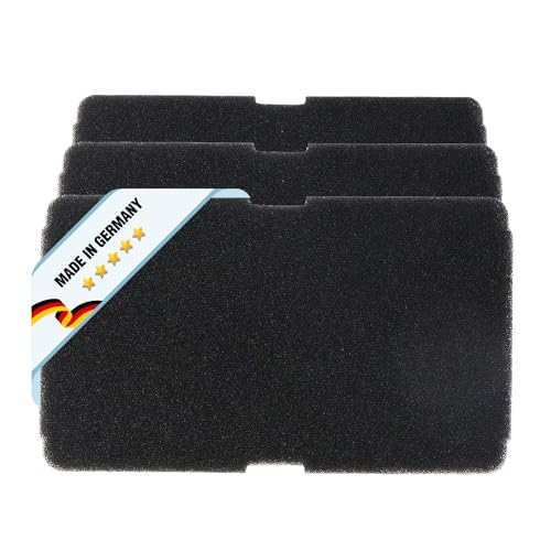 Modellbauwerk® | 3x Trockner Filter 2964840100 | 245 x 155 x 10mm | passend für Beko Grundig Blomberg ElektraBregenz | Wärmepumpentrockner | Schwammfilter | Sockelfilter | Flusensieb | Ersatzteil von Modellbauwerk