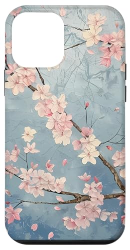 Hülle für iPhone 12 mini Kirschblüten-Design, klassisches Design von Modern Aesthetic Design Studio