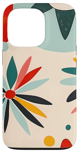 Hülle für iPhone 13 Pro Mid Century Modern Abstrakt Bunte Formen Funky Cool Hülle für iPhone 13 Pro Mid Century Modern Abstrakt Bunte Formen Funky Cool von Modern Aesthetic Design Studio