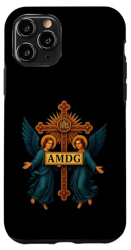Ad Maiorem Dei Gloriam IHS Katholisches Christogramm Latein Hülle für iPhone 11 Pro Ad Maiorem Dei Gloriam IHS Katholisches Christogramm Latein Hülle für iPhone 11 Pro von Modern Day Catholic Designs