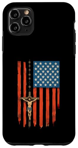 Amerikanische Flagge Rosenkranz katholisch Hülle für iPhone 11 Pro Max von Modern Day Catholic Designs