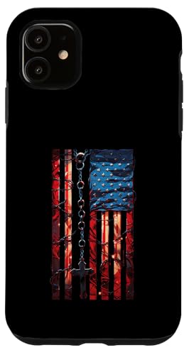 Amerikanische Flagge Rosenkranz katholisch Hülle für iPhone 11 Amerikanische Flagge Rosenkranz katholisch Hülle für iPhone 11 von Modern Day Catholic Designs