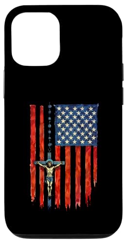 Amerikanische Flagge Rosenkranz katholisch Hülle für iPhone 12/12 Pro Amerikanische Flagge Rosenkranz katholisch Hülle für iPhone 12/12 Pro von Modern Day Catholic Designs