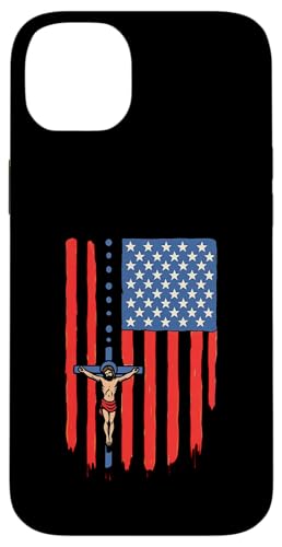 Amerikanische Flagge Rosenkranz katholisch Hülle für iPhone 14 Plus Amerikanische Flagge Rosenkranz katholisch Hülle für iPhone 14 Plus von Modern Day Catholic Designs