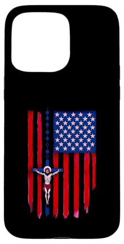 Amerikanische Flagge Rosenkranz katholisch Hülle für iPhone 15 Pro Max Amerikanische Flagge Rosenkranz katholisch Hülle für iPhone 15 Pro Max von Modern Day Catholic Designs