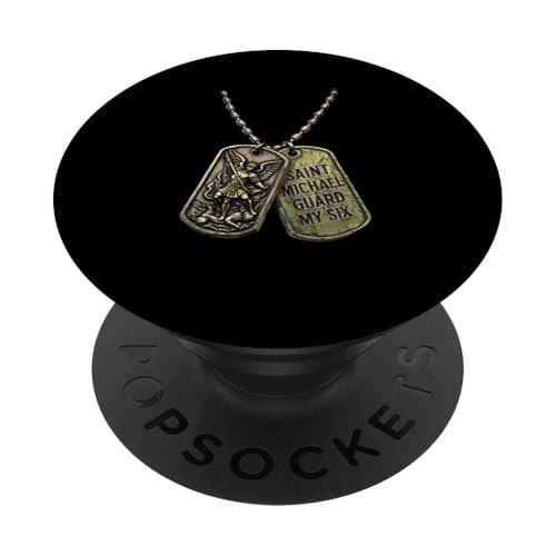Heiliger Erzengel Michael Katholisch PopSockets Klebender PopGrip Heiliger Erzengel Michael Katholisch PopSockets Klebender PopGrip von Modern Day Catholic Designs