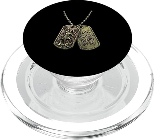 Heiliger Erzengel Michael Katholisch PopSockets PopGrip für MagSafe von Modern Day Catholic Designs