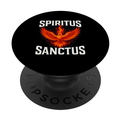 Heiliger Geist Konfirmation lateinische Messe katholisch PopSockets Klebender PopGrip Heiliger Geist Konfirmation lateinische Messe katholisch PopSockets Klebender PopGrip von Modern Day Catholic Designs