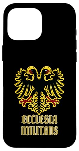 Heiliges römisch-katholisches Reich Doppelköpfiges Adlerwappen Hülle für iPhone 16 Pro Max Heiliges römisch-katholisches Reich Doppelköpfiges Adlerwappen Hülle für iPhone 16 Pro Max von Modern Day Catholic Designs