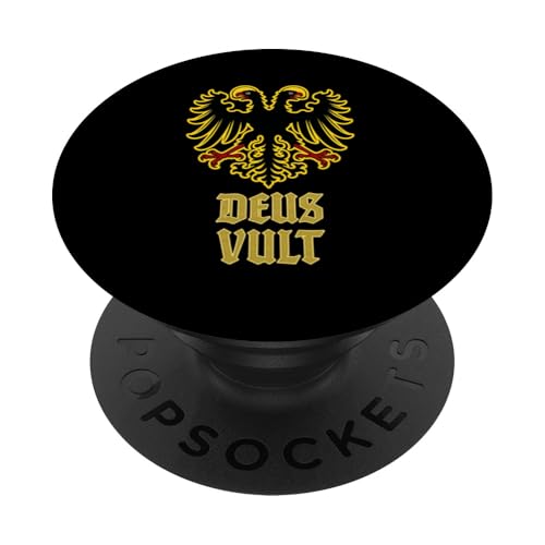 Heiliges römisch-katholisches Reich Doppelköpfiges Adlerwappen PopSockets Klebender PopGrip Heiliges römisch-katholisches Reich Doppelköpfiges Adlerwappen PopSockets Klebender PopGrip von Modern Day Catholic Designs