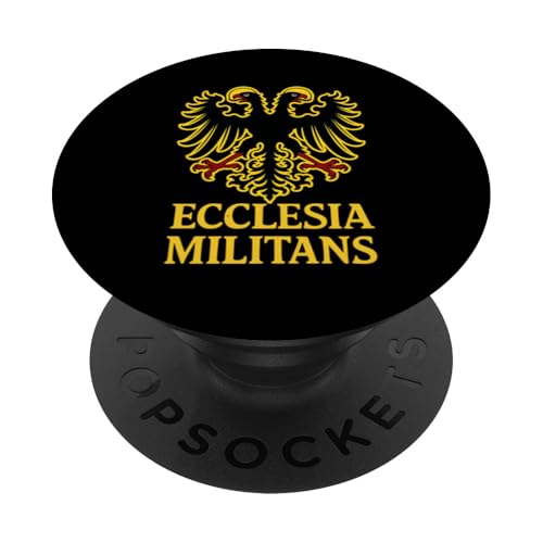 Heiliges römisch-katholisches Reich Doppelköpfiges Adlerwappen PopSockets Klebender PopGrip Heiliges römisch-katholisches Reich Doppelköpfiges Adlerwappen PopSockets Klebender PopGrip von Modern Day Catholic Designs
