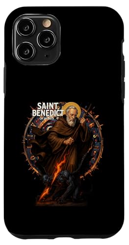 Katholische Heilige Benedikt-Medaille Hülle für iPhone 11 Pro Katholische Heilige Benedikt-Medaille Hülle für iPhone 11 Pro von Modern Day Catholic Designs