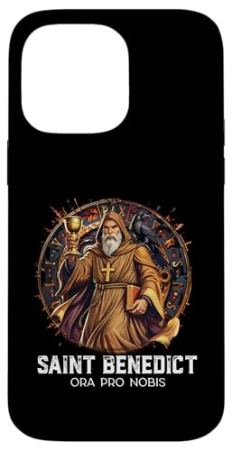Katholische Heilige Benedikt-Medaille Hülle für iPhone 14 Pro Max Katholische Heilige Benedikt-Medaille Hülle für iPhone 14 Pro Max von Modern Day Catholic Designs