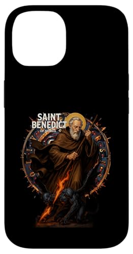 Katholische Heilige Benedikt-Medaille Hülle für iPhone 14 Katholische Heilige Benedikt-Medaille Hülle für iPhone 14 von Modern Day Catholic Designs