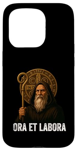 Katholische Heilige Benedikt-Medaille Hülle für iPhone 15 Pro Katholische Heilige Benedikt-Medaille Hülle für iPhone 15 Pro von Modern Day Catholic Designs