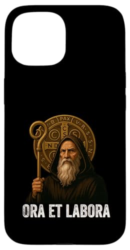 Katholische Heilige Benedikt-Medaille Hülle für iPhone 15 Katholische Heilige Benedikt-Medaille Hülle für iPhone 15 von Modern Day Catholic Designs