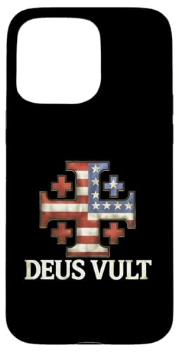 Katholischer Tempelritter Kreuzritter Cross American Hülle für iPhone 15 Pro Max Katholischer Tempelritter Kreuzritter Cross American Hülle für iPhone 15 Pro Max von Modern Day Catholic Designs