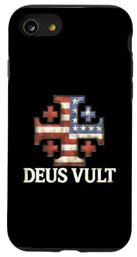 Katholischer Tempelritter Kreuzritter Cross American Hülle für iPhone SE (2020) / 7 / 8 von Modern Day Catholic Designs
