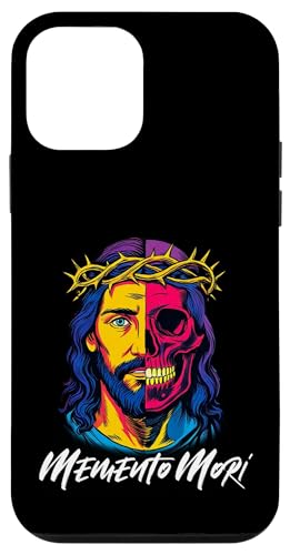 Memento Mori Katholisches Kruzifix, traditioneller lateinischer Massenschädel Hülle für iPhone 12 mini Memento Mori Katholisches Kruzifix, traditioneller lateinischer Massenschädel Hülle für iPhone 12 mini von Modern Day Catholic Designs