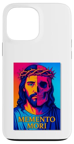 Memento Mori Katholisches Kruzifix, traditioneller lateinischer Massenschädel Hülle für iPhone 13 Pro Max Memento Mori Katholisches Kruzifix, traditioneller lateinischer Massenschädel Hülle für iPhone 13 Pro Max von Modern Day Catholic Designs