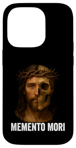 Memento Mori Katholisches Kruzifix, traditioneller lateinischer Massenschädel Hülle für iPhone 14 Pro Memento Mori Katholisches Kruzifix, traditioneller lateinischer Massenschädel Hülle für iPhone 14 Pro von Modern Day Catholic Designs