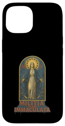 Miliz der Immaculata St. Maximilian Kolbe, katholisch Hülle für iPhone 15 Miliz der Immaculata St. Maximilian Kolbe, katholisch Hülle für iPhone 15 von Modern Day Catholic Designs