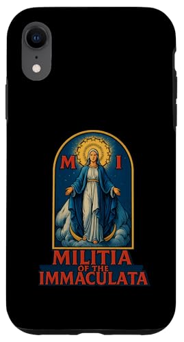 Miliz der Immaculata St. Maximilian Kolbe, katholisch Hülle für iPhone XR Miliz der Immaculata St. Maximilian Kolbe, katholisch Hülle für iPhone XR von Modern Day Catholic Designs