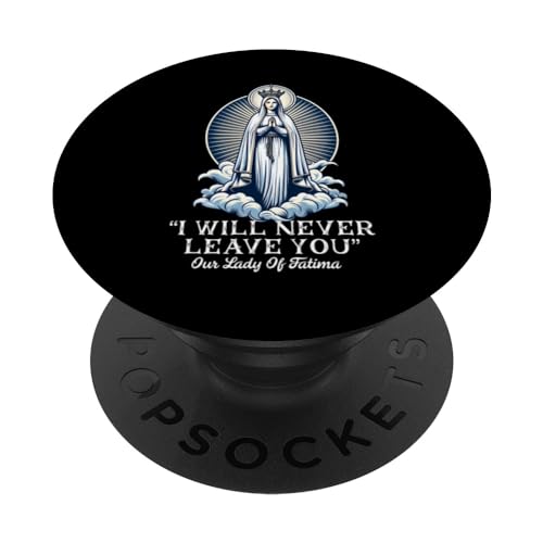 Our Lady of Fatima Marian Catholic Zitat PopSockets mit austauschbarem PopGrip Our Lady of Fatima Marian Catholic Zitat PopSockets mit austauschbarem PopGrip von Modern Day Catholic Designs