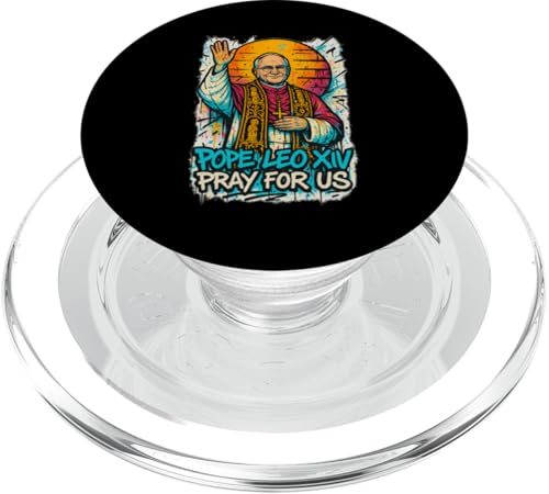 Papst Leo XIV. Katholisch PopSockets PopGrip für MagSafe von Modern Day Catholic Designs