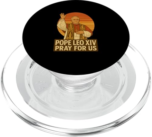 Papst Leo XIV. Katholisch PopSockets PopGrip für MagSafe von Modern Day Catholic Designs