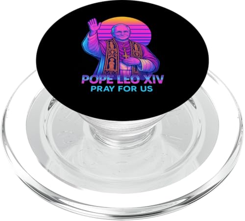 Papst Leo XIV. Katholisch PopSockets PopGrip für MagSafe von Modern Day Catholic Designs